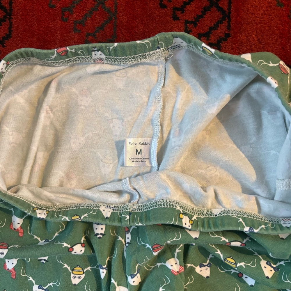 Roller Rabbit Reindeer Pajama Set - Picture 5 of 8